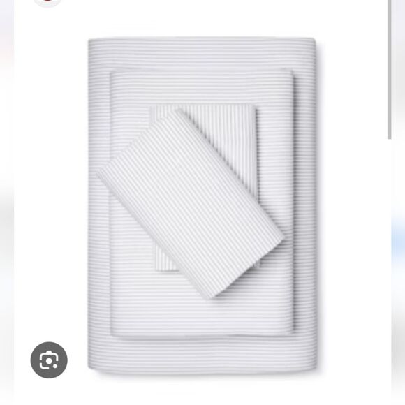 Room Essentials Other - Striped 4pcs Sheet Set- Microfiber